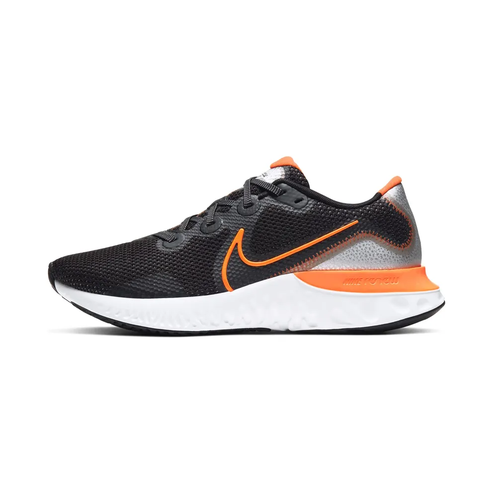 Nike Renew Run Black/Particle Grey Black/Particle Grey-White-Total Orange (CK6357-001)