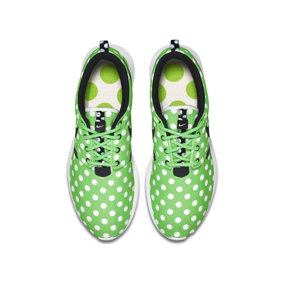 Nike Roshe Run Polka Dot Pack Green Green Strike/Black-White (810857-300)