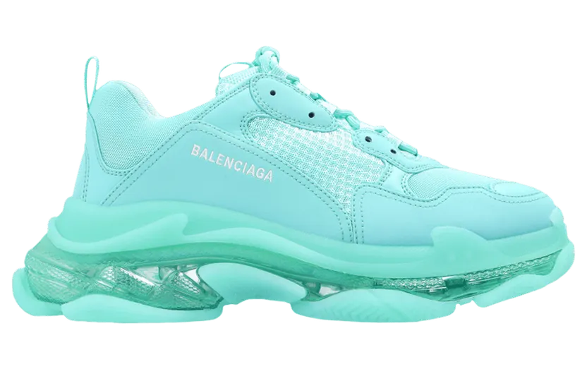 Balenciaga Triple S Clear Sole Green (541624W2GA14500)