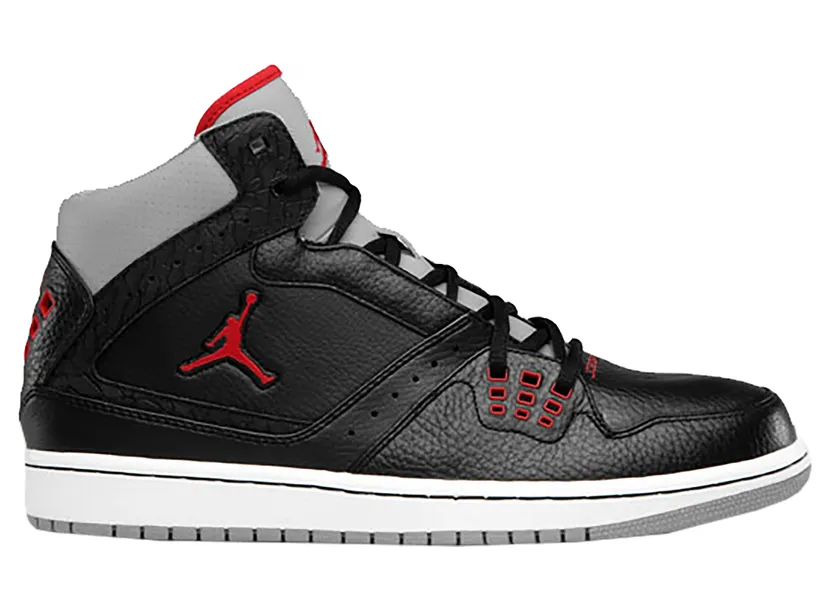 Jordan 1 Flight Black Red Cement