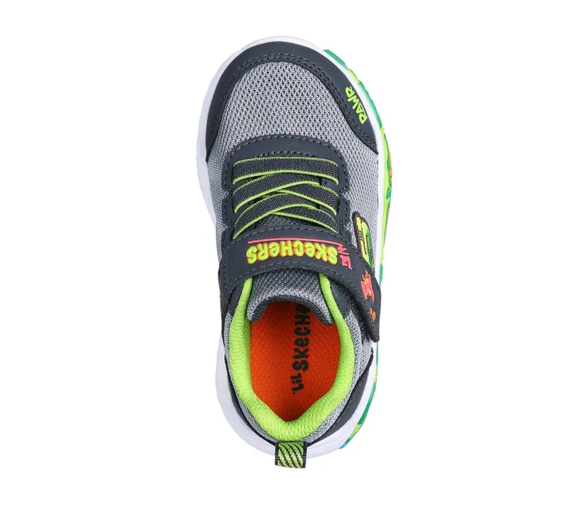 Skechers Play Scene Sneaker Houtskool/Limoen