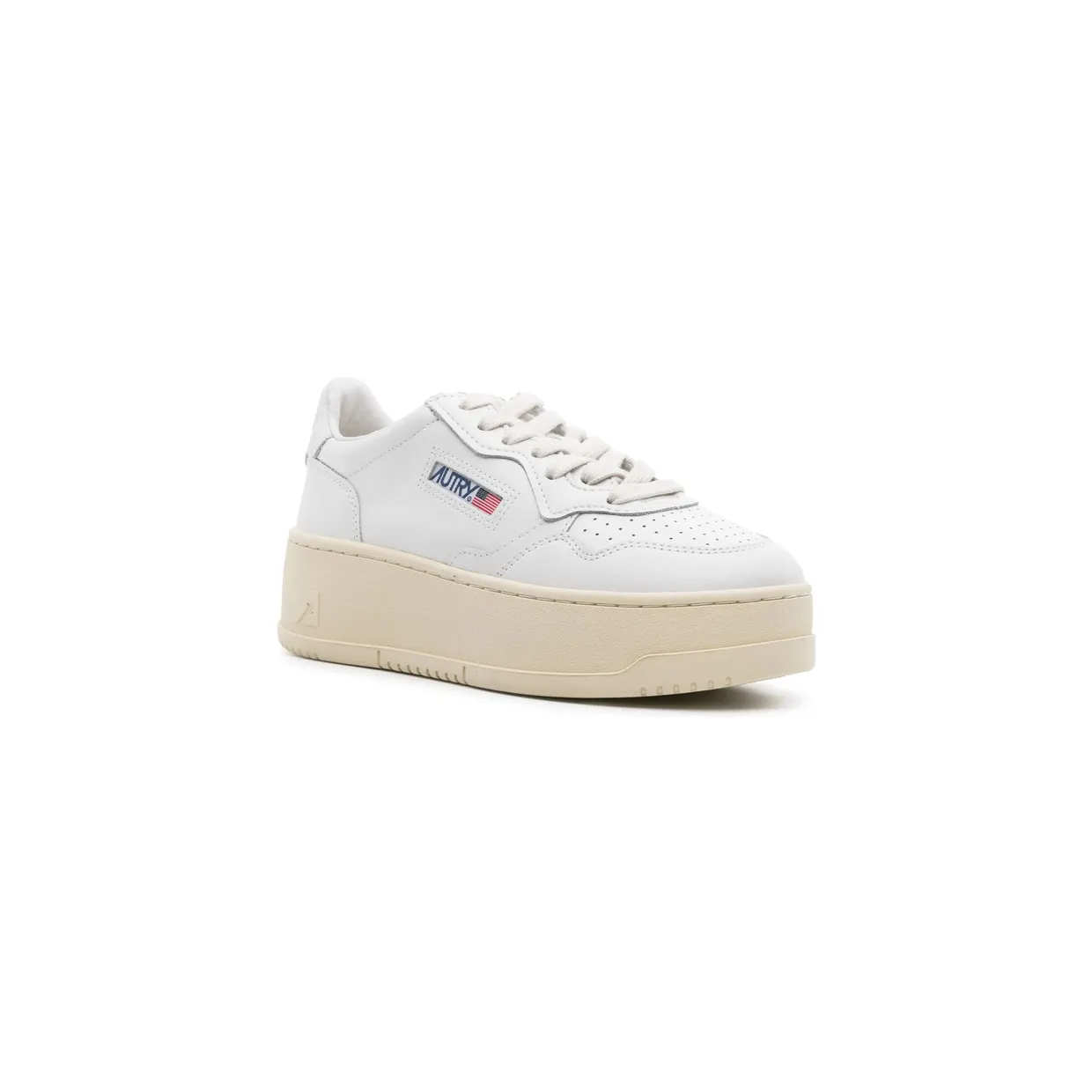 Autry Medalist Platform Leather “White” (PTLW LL15) (2)
