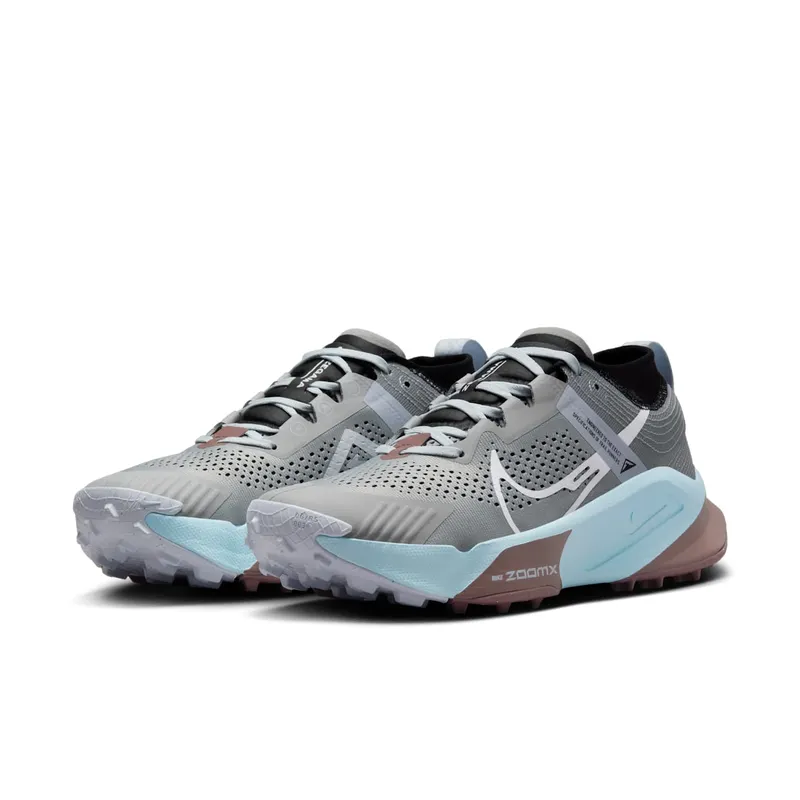 Nike ZoomX Zegama Light Smoke Grey Black Glacier Blue White (DH0625-005)