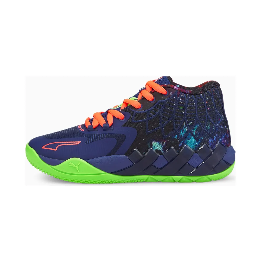 Puma MB.01 Galaxy Basketball Shoes Blue/Green (376677-07)