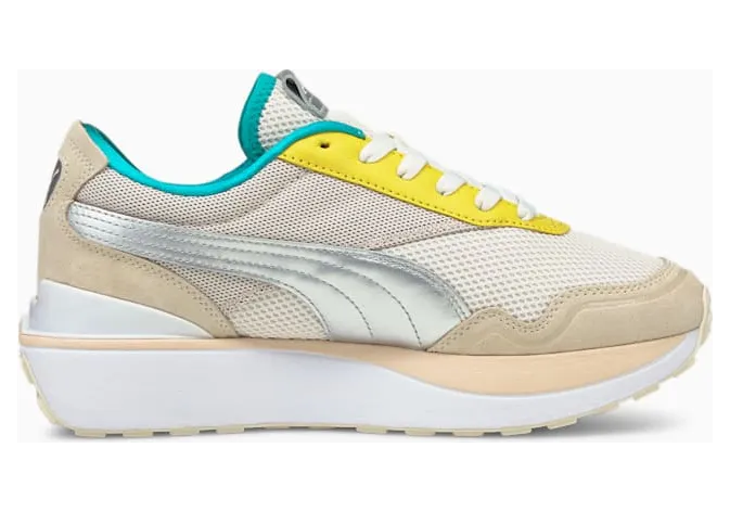 Puma Cruise Rider OQ dames Roze/Wit/Zilver (375073-01)