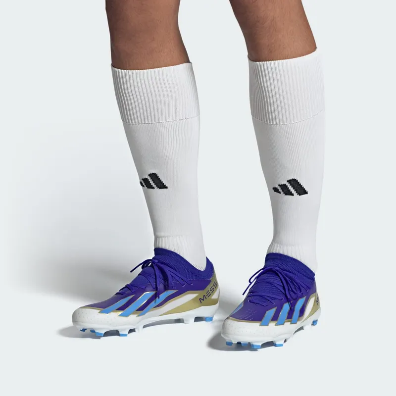 adidas Crazyfast Messi League FG Lucid Blue Burst Cloud White (ID0712)