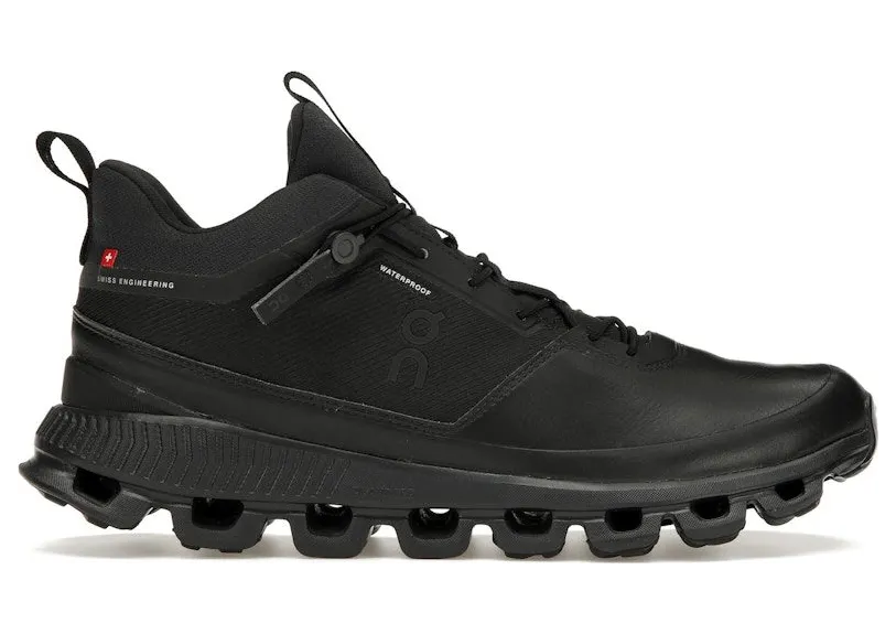 On Running Cloud Hi Waterproof Black (28.99674)