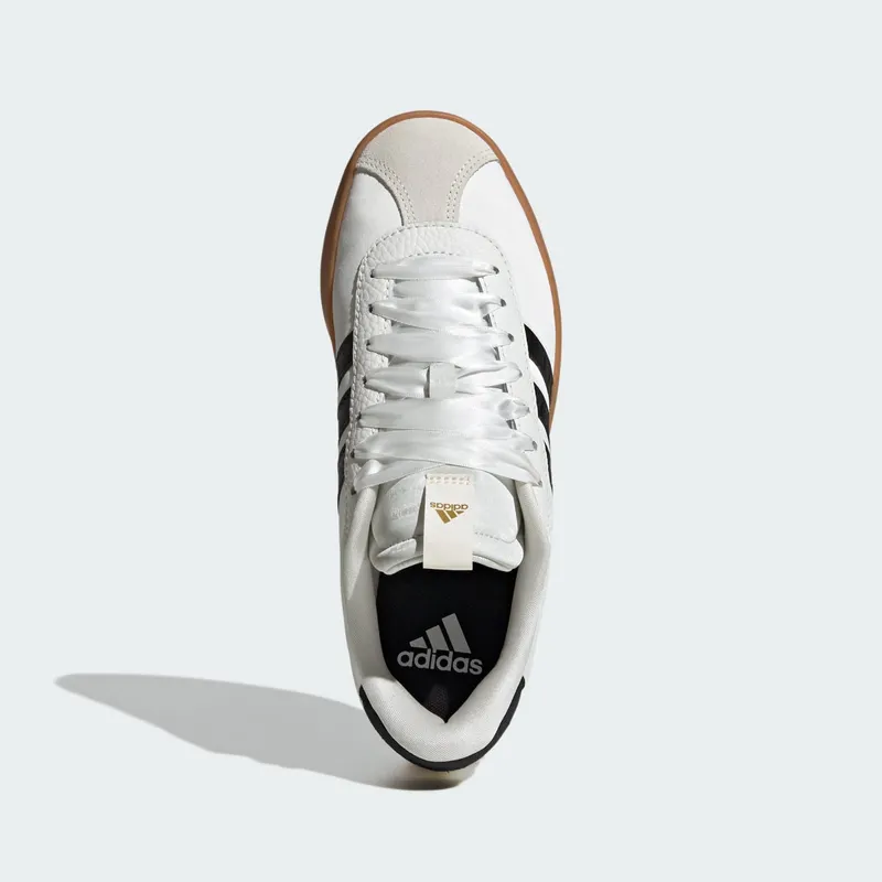 adidas VL Court 3.0 Core White Core Black Gold Metallic (JR8674)