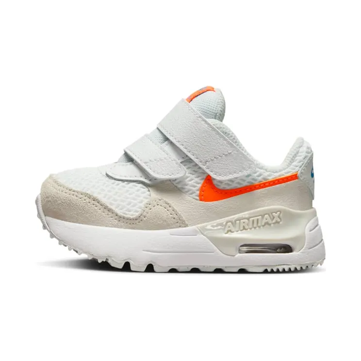 Nike Air Max SYSTM “White / Phantom / Photon Dust / Total Orange” (DQ0286-114)