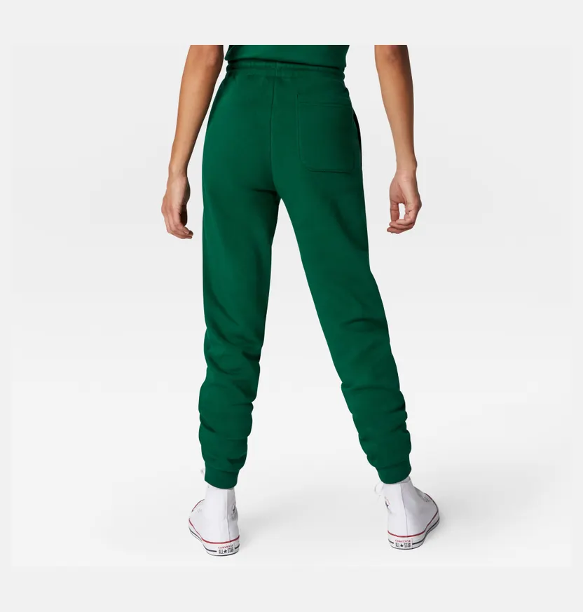 Converse Converse Go-To Embroidered Star Chevron Fleece Sweatpant met standaardpasvorm Midnight Clover