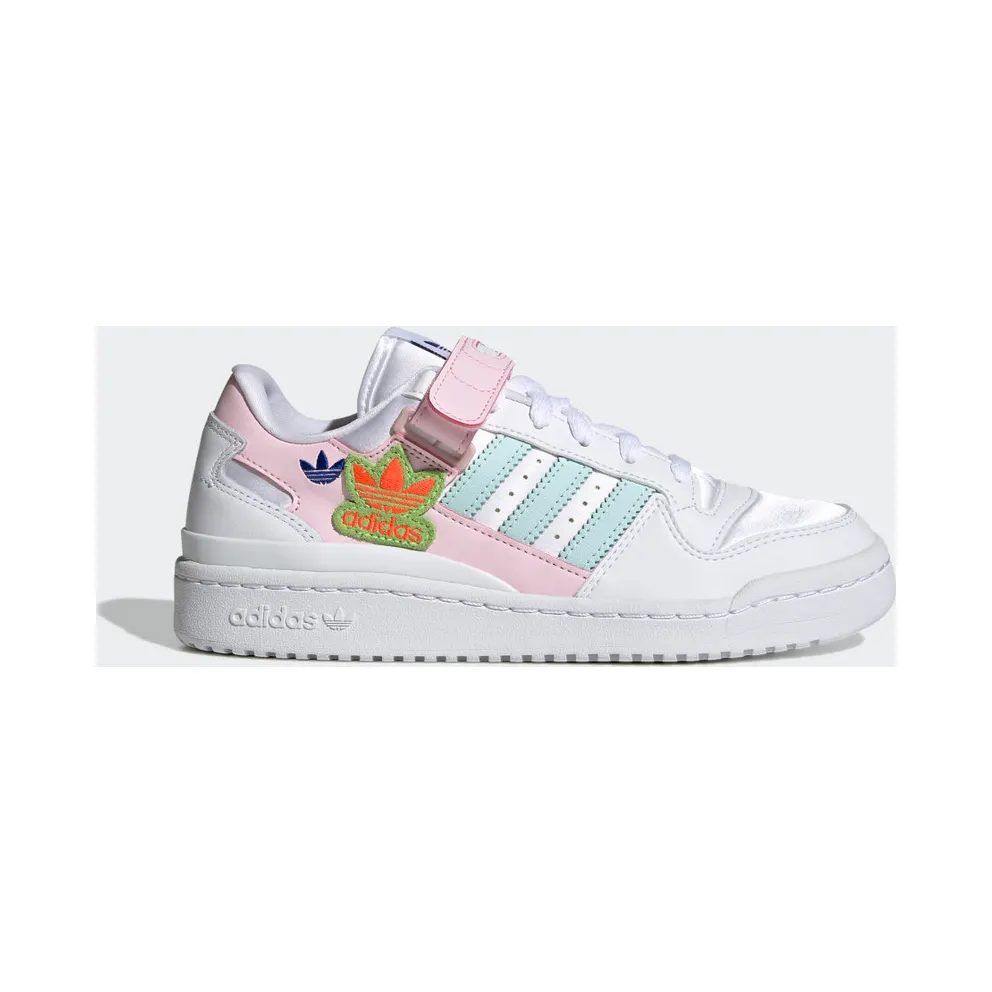 adidas Forum Low Schuh Cloud White / Clear Pink / Halo Mint (H05118)
