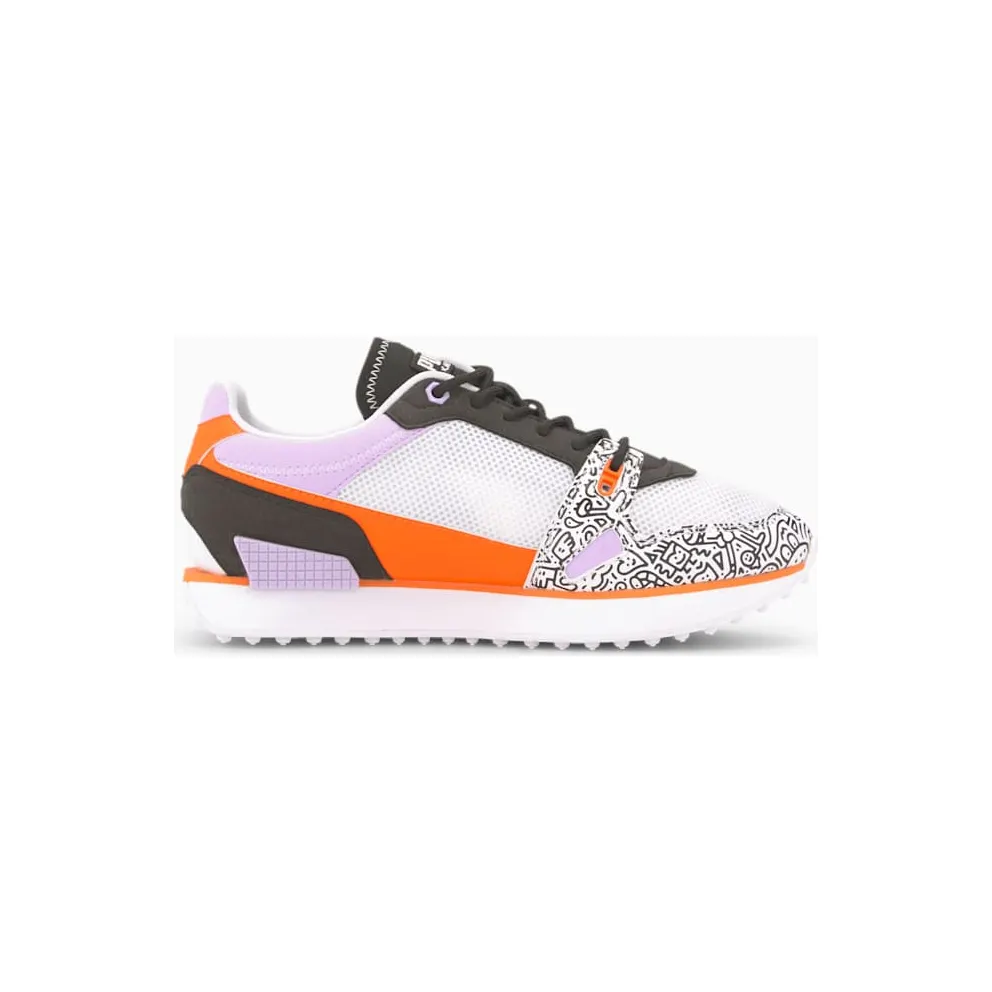 Puma x MR DOODLE Mile Rider Damen Weiß/Schwarz (374215-01)
