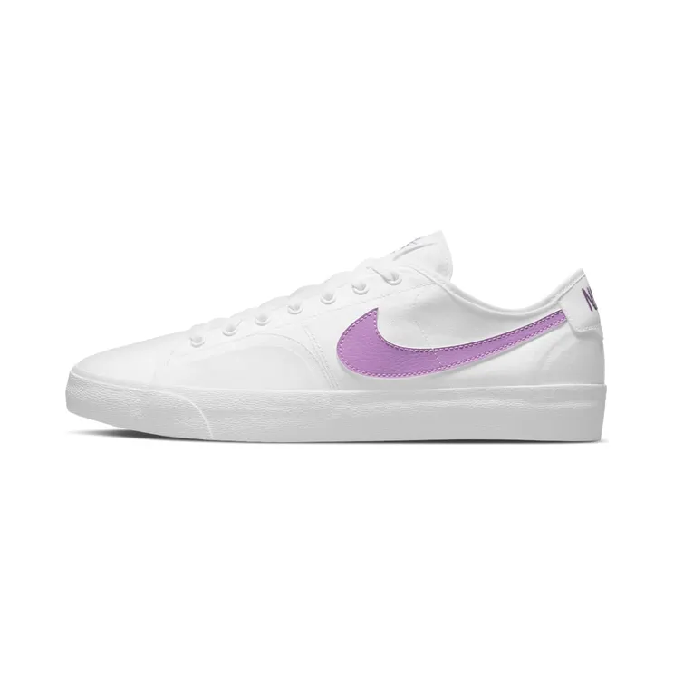 Nike SB Blazer Court “White / Fuchsia Glow” (CV1658-103)