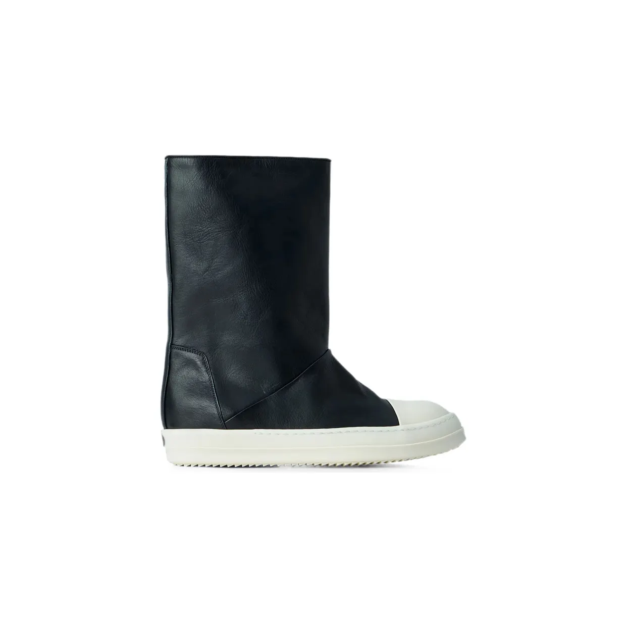 Rick Owens Sneakwaders Round-toe “Black” (RU02F4886 LOO 911)