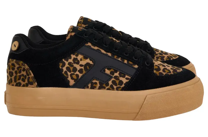 Lage Sneakers Faguo WALNUT PLATFORM TENNIS (F25CF9201-BLA26)