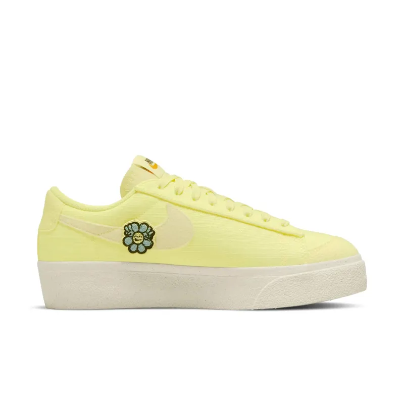 Nike Blazer Low Platform SE Next Nature Air Sprung Citron Tint (DJ6376-800)
