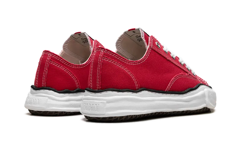 Maison Mihara Yasuhiro Peterson OG Sole Canvas Low “Red” (A01FW702-RED)