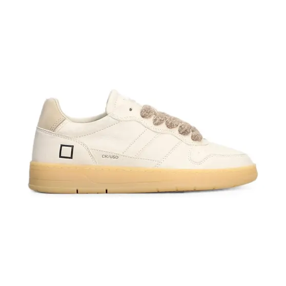 D.A.T.E. Court 2.0 leren “White” (M451C2USWH)