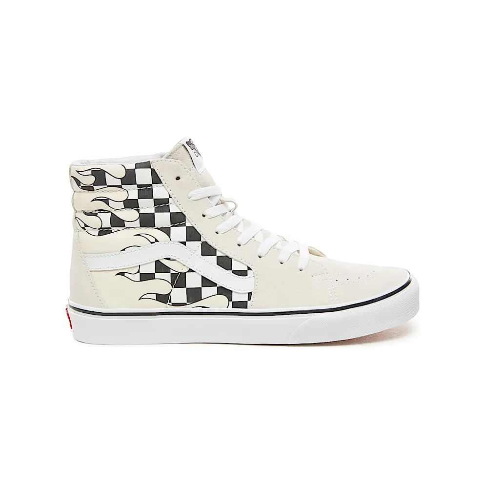 Vans Sk8-Hi Checkerboard Flame White (VN0A38GERX7)
