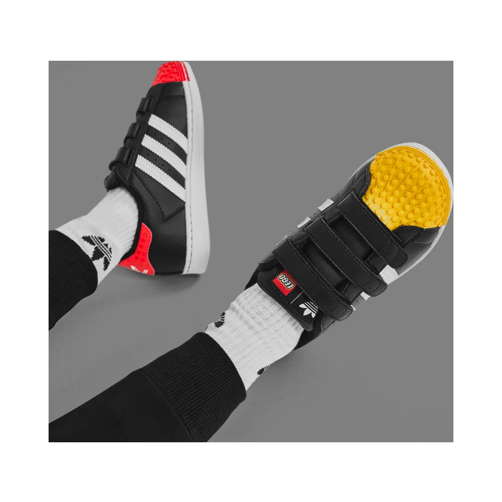 adidas Superstar x LEGO® Core Black / Cloud White / Cloud White (GX3383)