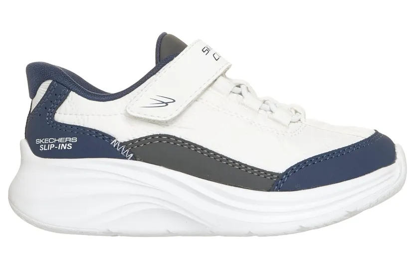 Skechers Slip-ins: Comfy Sprints – Cozy Fit Wit/Marine