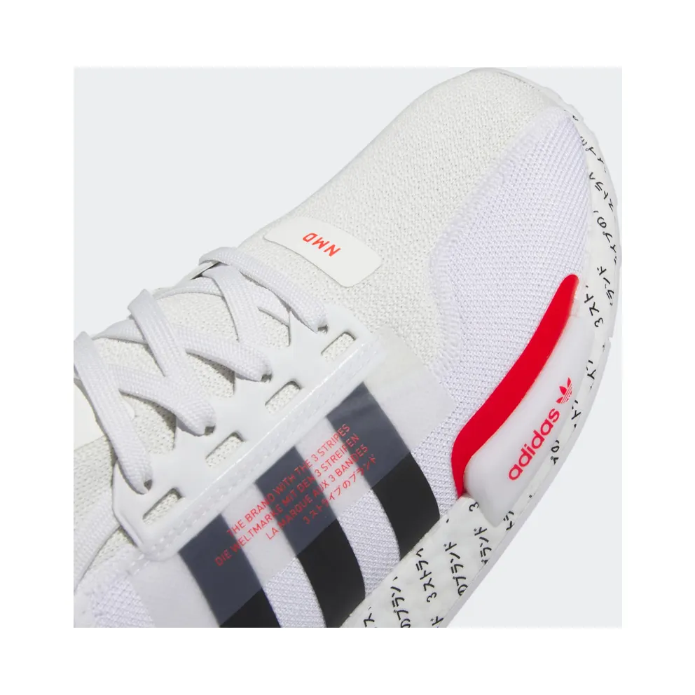 adidas NMD R1.V2 Cloud White Core Black Red (ID2853)