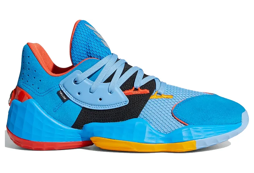 Adidas Harden Vol. 4 ‘Su Casa Mi Casa – Oklahoma City Thunder’ Bright Blue/Light Blue/Team Collegiate Gold (FW7498)
