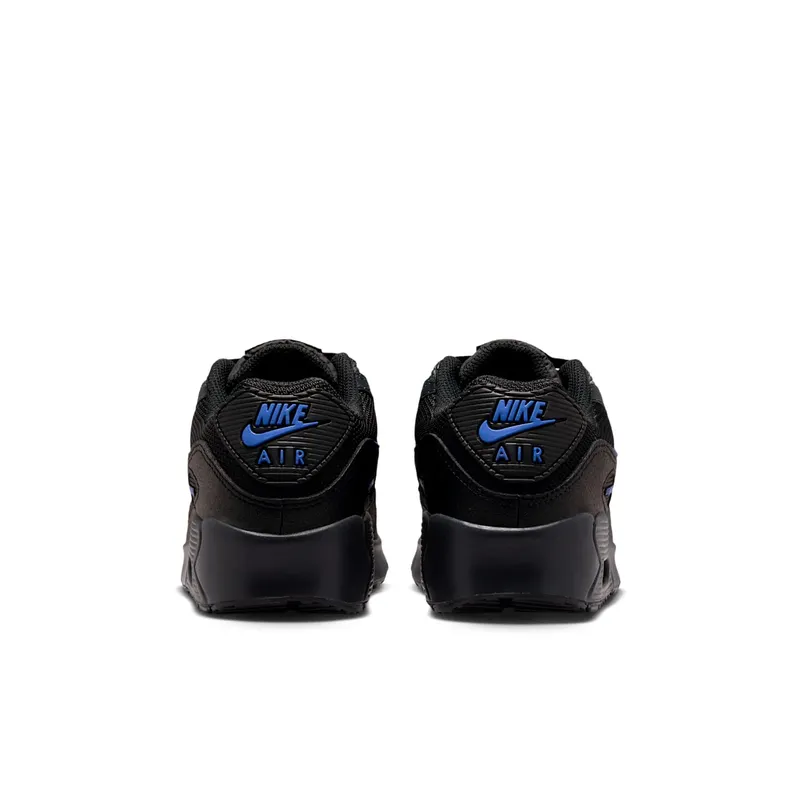 Nike Air Max 90 Black/Dark Smoke Grey/Racer Blue (IQ0098-008)