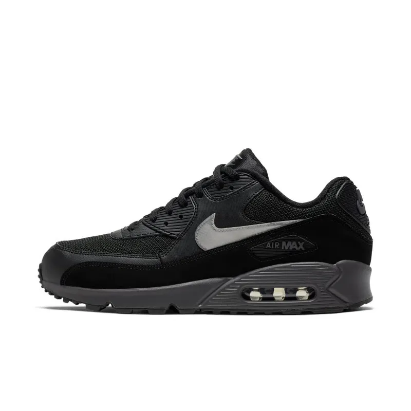 Nike Air Max 90 Essential Black Silver Black/Silver (AJ1285-023)