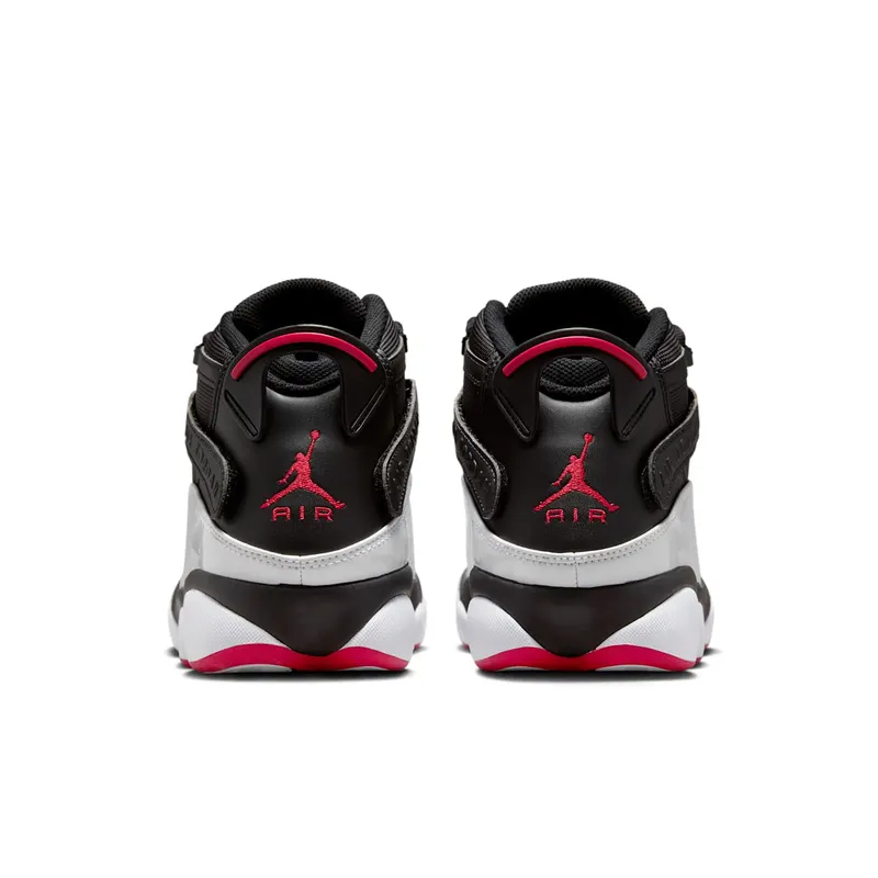 Jordan 6 Rings Black White Varsity Red (322992-067)