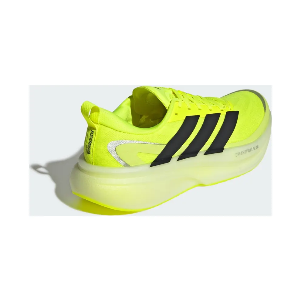 Adidas SUPERNOVA GLIDE M RUNNING SHOES Solar Yellow / Core Black / Matte Silver (KJ8658)