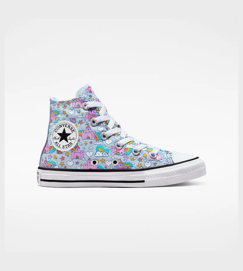 Converse Chuck Taylor All Star Rainbow Castles Lt Armory Blue/beyond Pink (372943C)