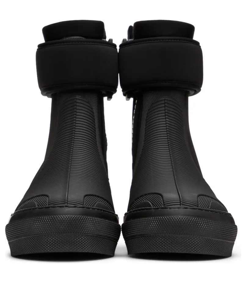 Burberry Black Sub High-Top Sneakers (8052335) (2)