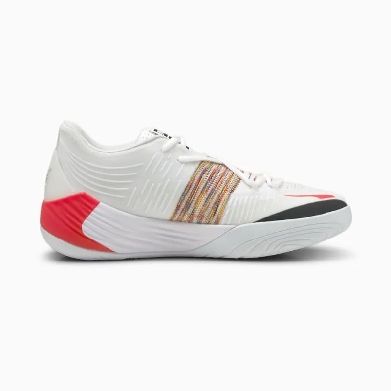 Puma Fusion Nitro Spectra Basketball Shoes White (195684-01)