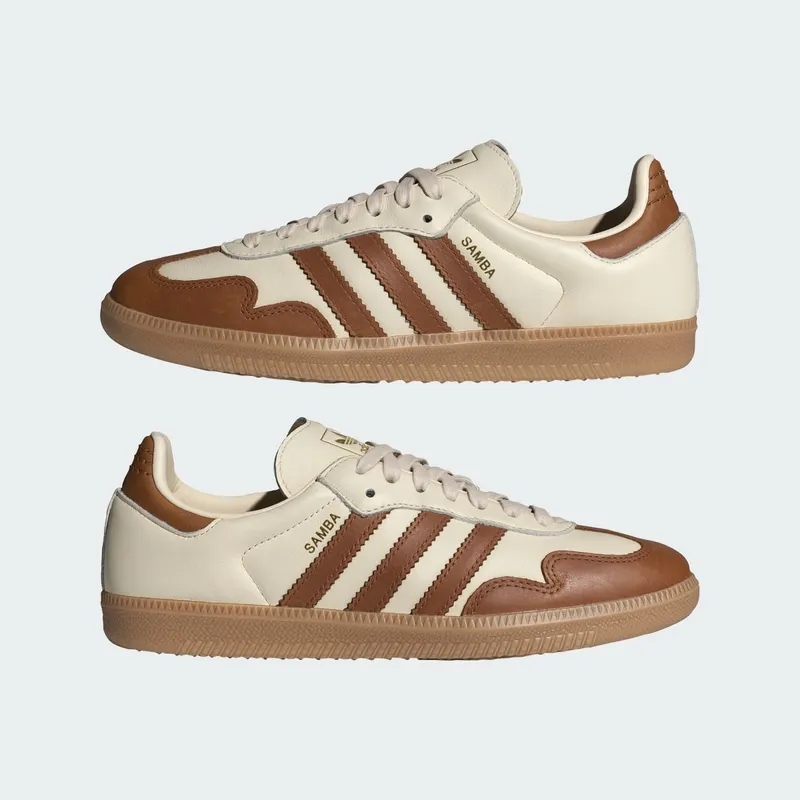 Adidas Samba OG “Wonder White Dusky Bronze” (KJ0996)