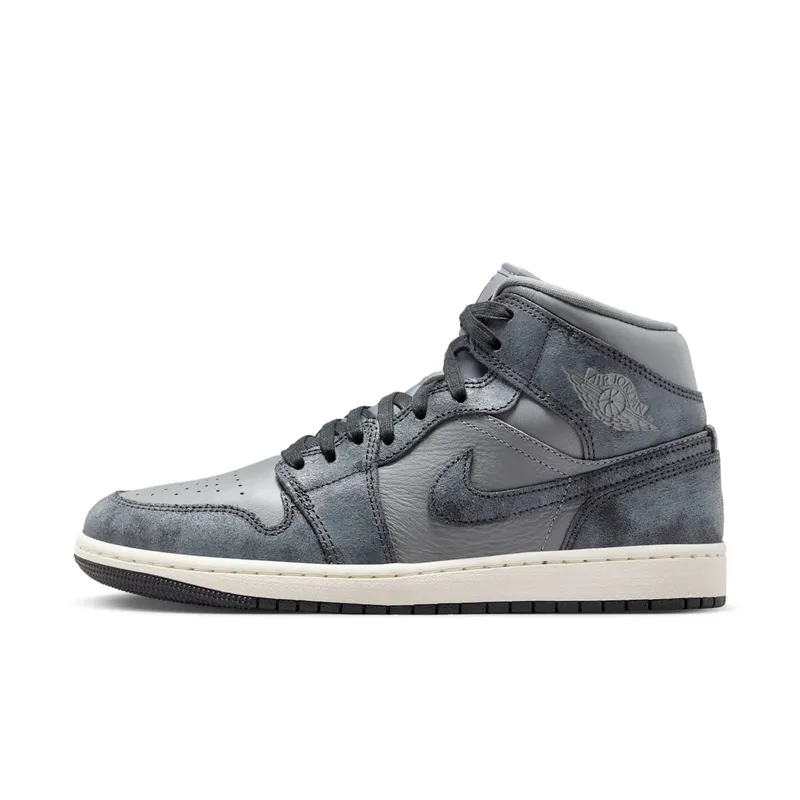 AIR Jordan 1 MID “DISTRESSED SMOKE GREY” (FJ3448-001)