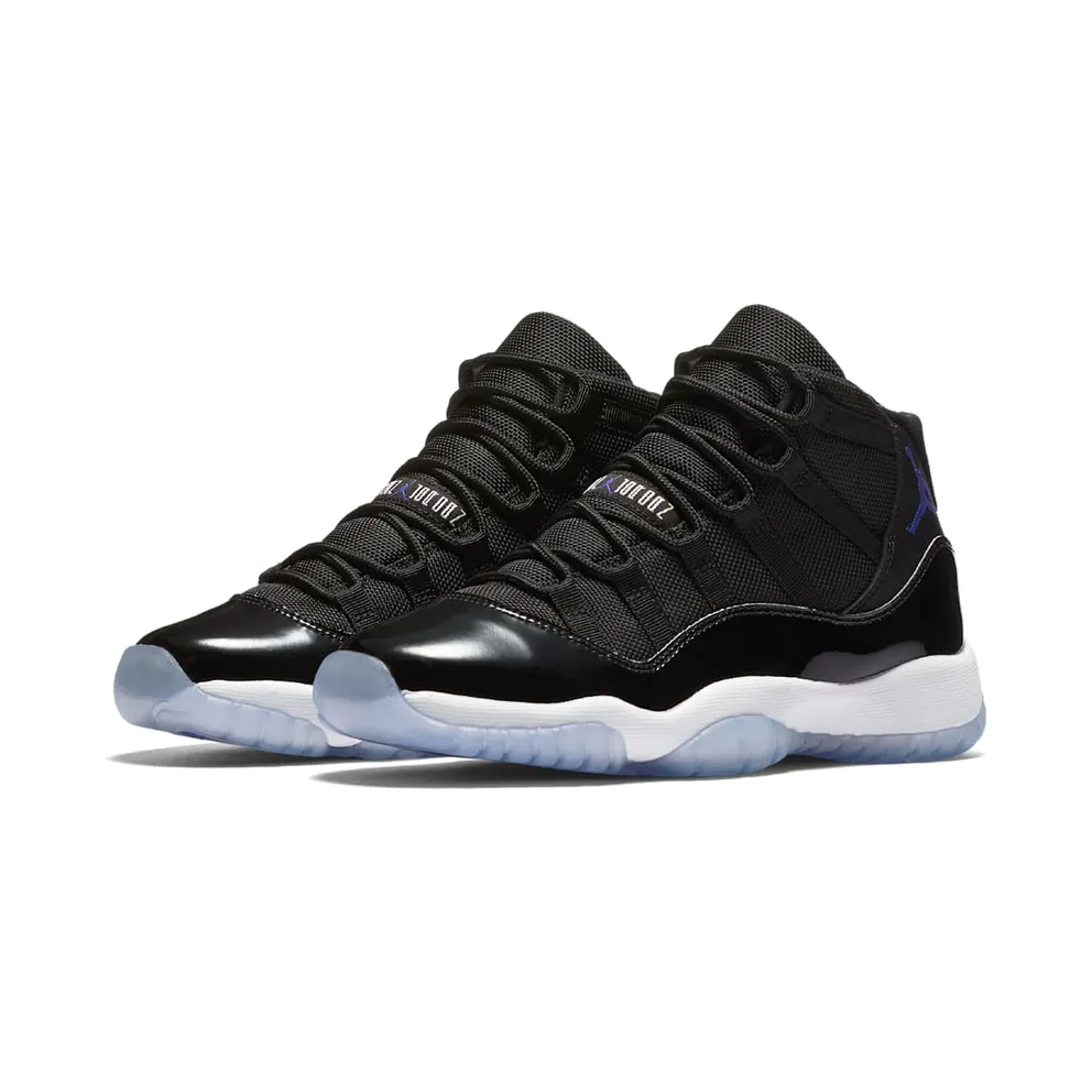 Jordan 11 Retro Space Jam 2016 (GS) Black/Dark Concord-White (378038-003)