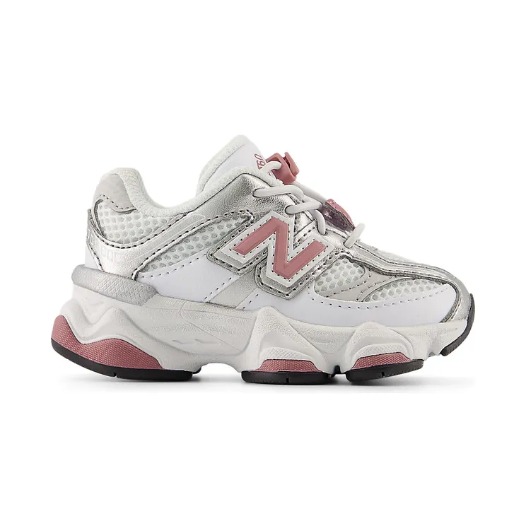 New Balance 9060 Bungee Lace TD “White Rosewood Silver” (I90606HV)
