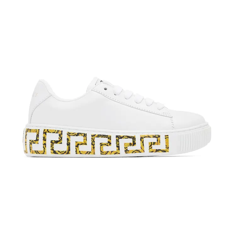 Versace White Tribute Sneakers (1000888 1A02196)