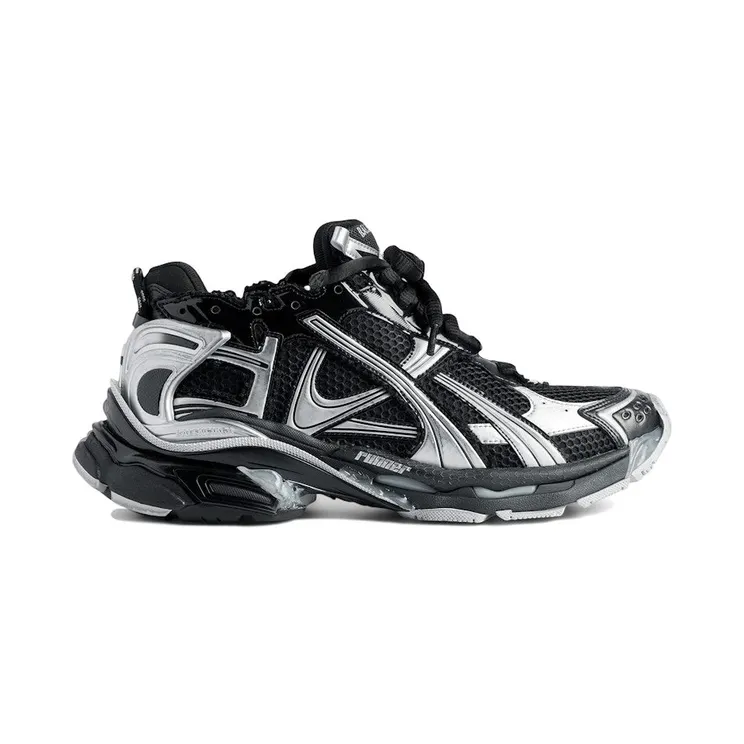 Balenciaga Runner Black Silver (772774 W3RMU 1100)