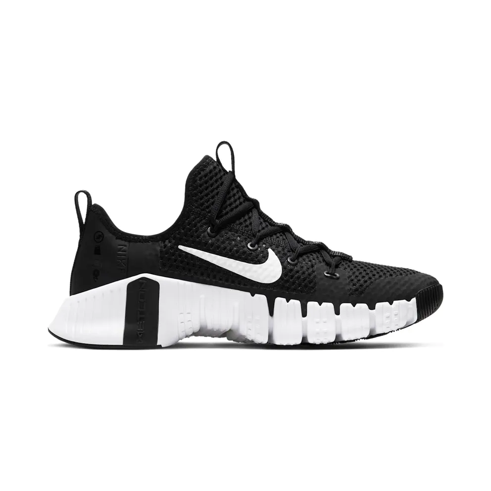 Nike Free Metcon 3 Black White Black/White (CJ0861-010)