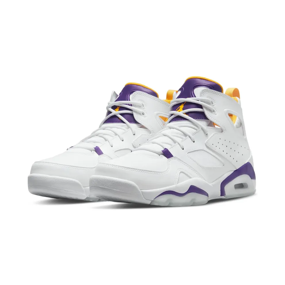 Jordan Flight Club 91 Lakers “White / Court Purple / University Gold” (DC7329-105)