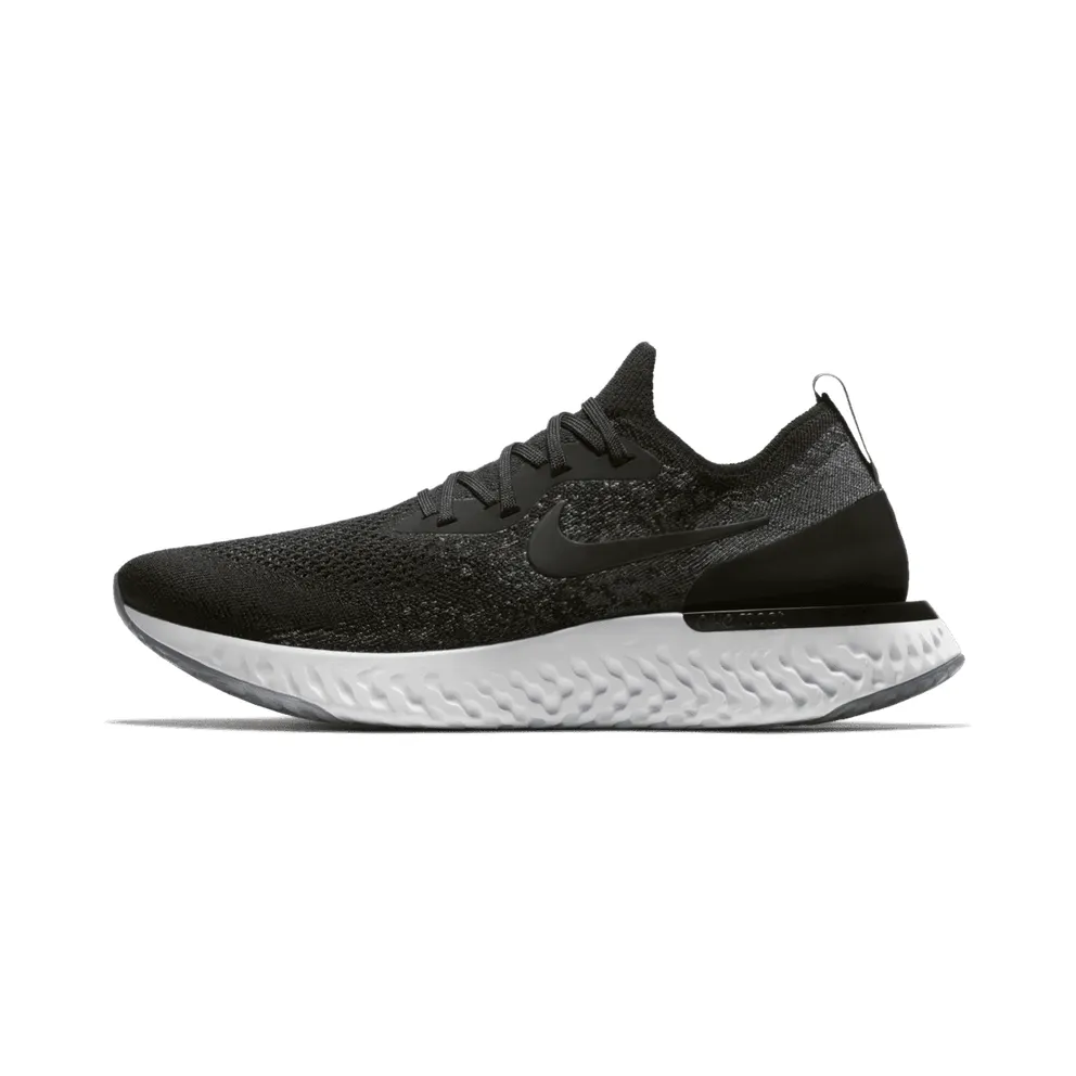 Nike Epic React Flyknit Black Dark Grey Black/Black-Dark Grey-Pure Platinum (AQ0067-001)