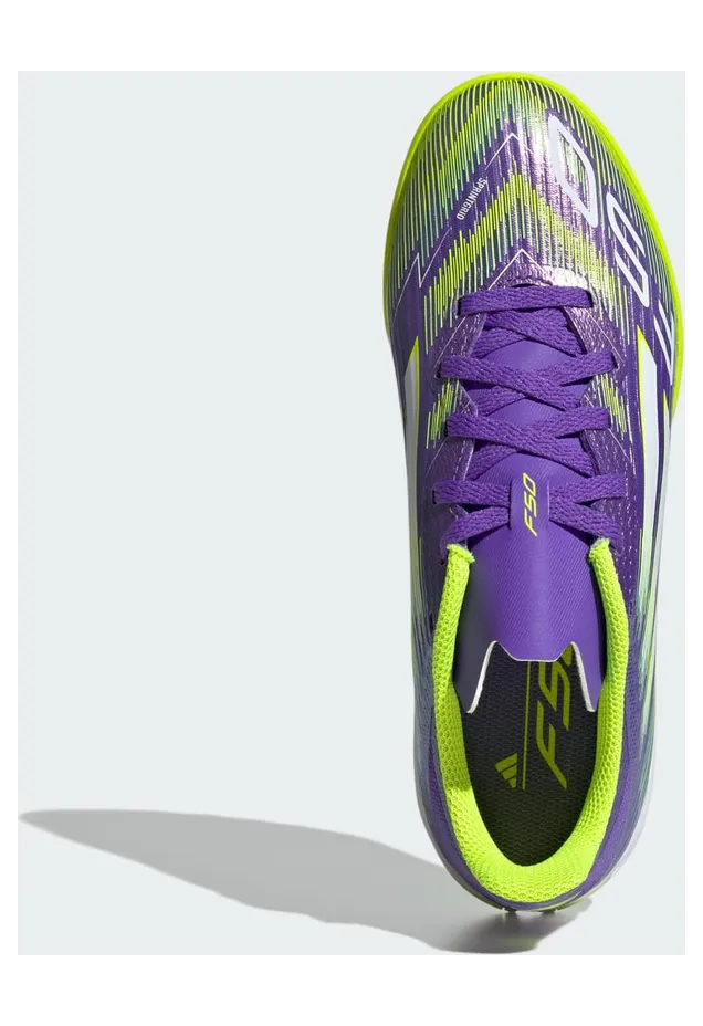 adidas F50 League TF Purple Rush Cloud White Lucid Lemon (JI0000)