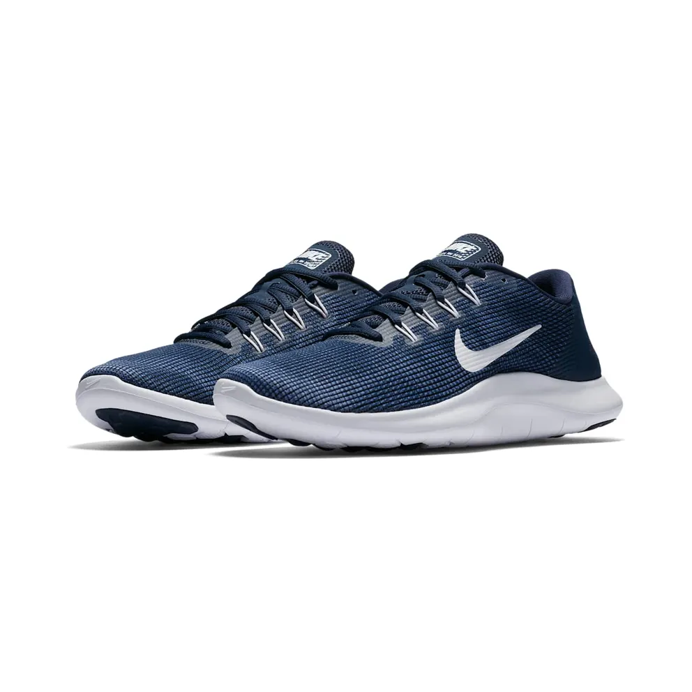 Nike Flex 2018 Rn Midnight Navy White Midnight Navy/White (AA7397-400)