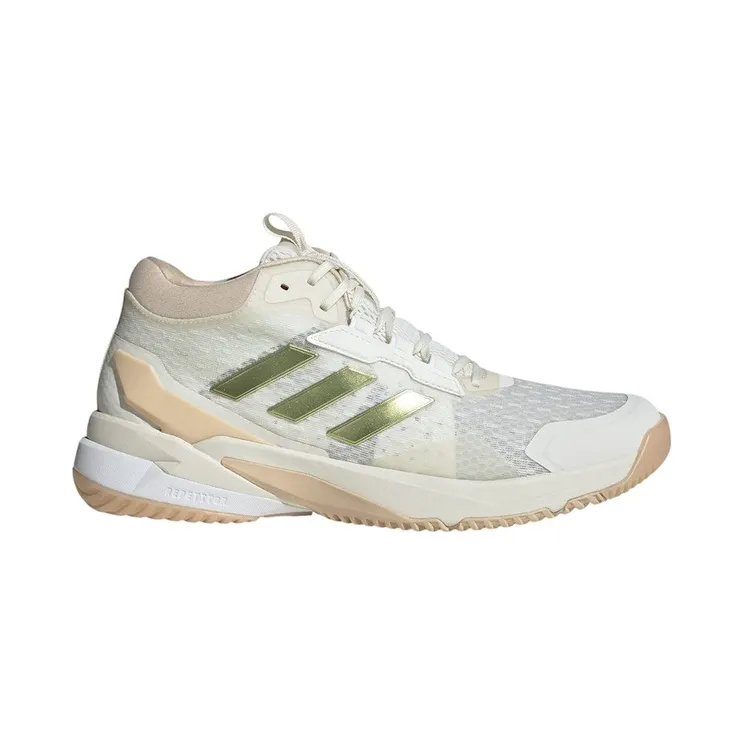 adidas Crazyflight 6 Mid Indoor Off White Gold Metallic Crystal Sand (HQ4686)