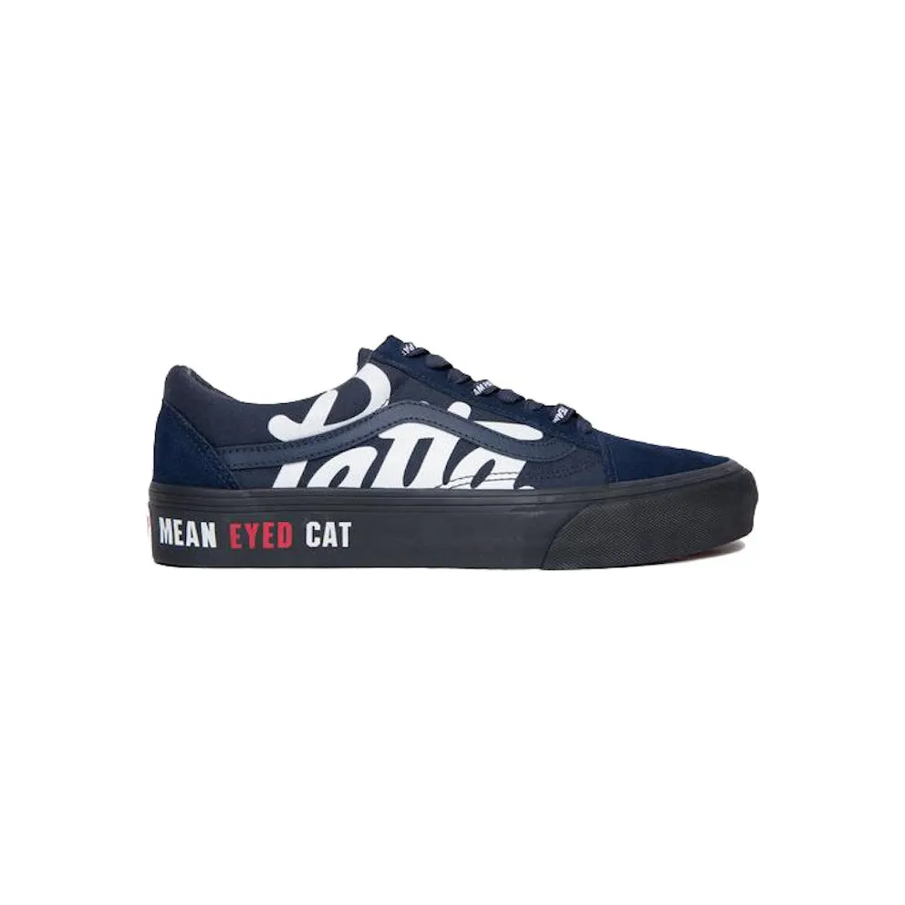 Vans UA Old Skool VLT LX Patta Mean Eyed Cat Salute Navy (VN0A4BVF5X61)