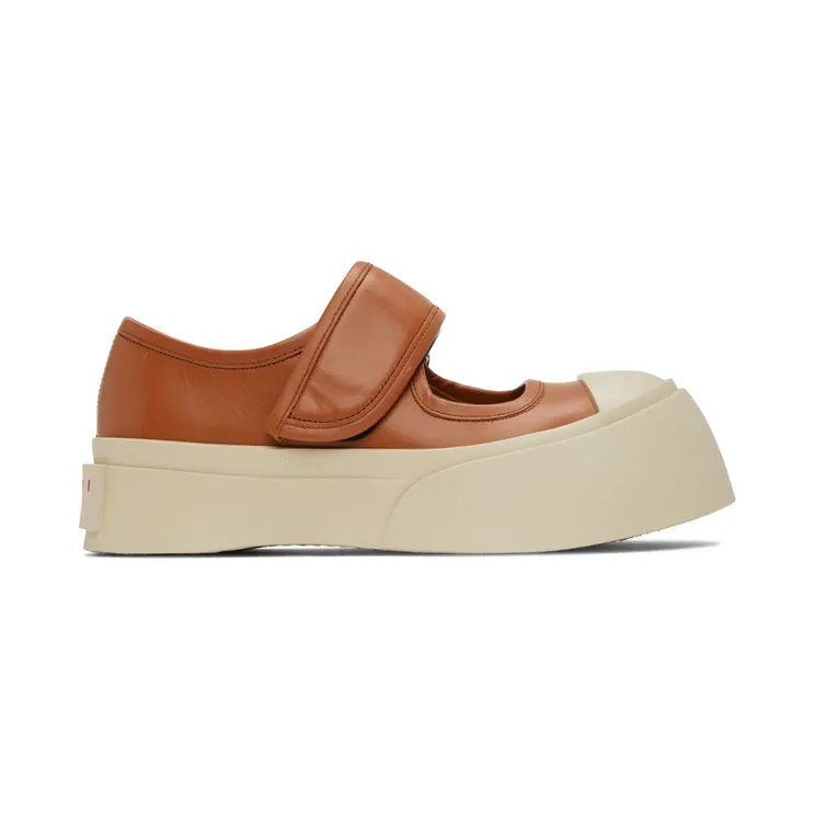 Marni Orange Pablo Sneakers (SNZW003120 P2722)