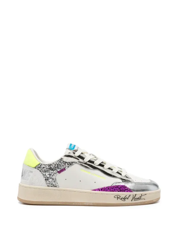 Crime London Chelsea sneakers verfraaid with glitters – White (29206PP8)