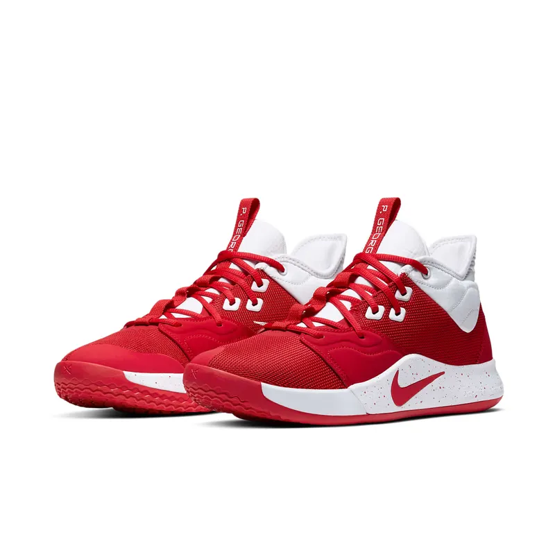 Nike PG 3 Team University Red White University Red/White-University Red (CN9512-601)